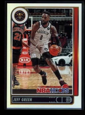 2021-22 Hoops #117 Jeff Green Premium Box Set #/199 - Image 1 of 2