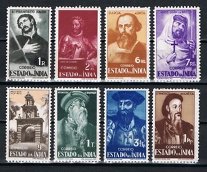 Índia 1946, set completo Af. 376 a 383 MLH CV 29,20€ / $32.25 read note - Picture 1 of 2