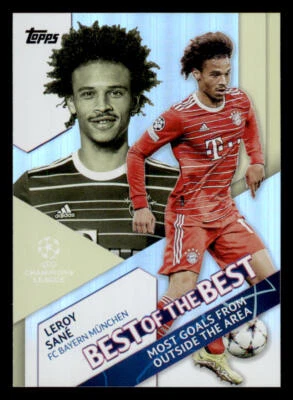 2022-23 Topps UEFA Club Competitions Best of the Best #BB3 Leroy Sane - Image 1 of 2