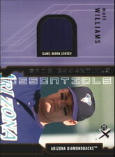 2002 E-X Game Essentials Diamondbacks Baseball Card #35 Matt Williams Jersey