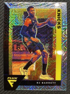 2020-21 Flux RJ BARRETT Mojo Prizm #116 NY Knicks Second 2nd Year