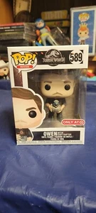 Funko Pop! Vinilo: Jurassic Park - Owen con Baby Raptor - Target (T)... - Imagen 1 de 4