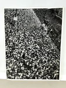 Original Oversized Press Photo: War Strap and Bond Rally World War 2 WWII 14x11 - Picture 1 of 16