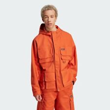Adidas Originals Adventure Multipocket Jacket Craft Orange Mens Sz Medium HR4276
