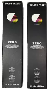 2 Color Space ZERO AMMONIA FREE Permanent HAIR COLOR 5.4 Light Copper Brown - Picture 1 of 1