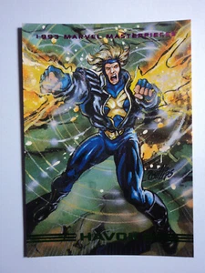 1993 MARVEL MASTERPIECES 2 - BASE CARD # 84 - HAVOK - Picture 1 of 4