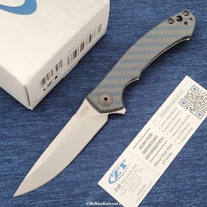 Zero Tolerance ZT 0450 MAGNACUT Blue Carbon Fiber / Titanium Handles 0450BLUCF - Picture 1 of 5