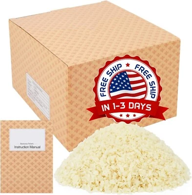 Bolitas de cera de abejas de 10 libras para cremas y bálsamos labiales caseros Foto 1 de 4