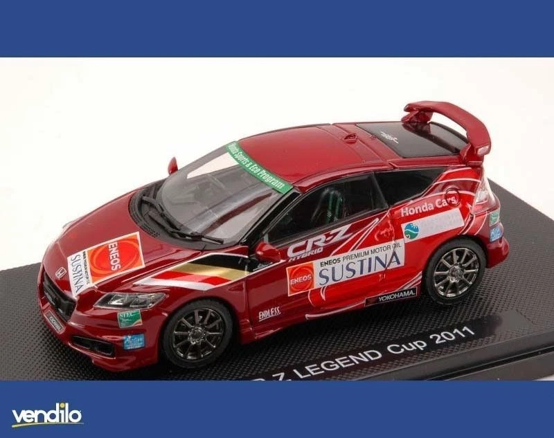 Ebbro EB44693 HONDA CR-Z LEGEND CUP 2011 RED (DECALS FOR N.2/8) 1:43 Modellino - Immagine 1 di 1