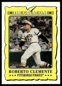 2021 Topps Heritage The Great One Roberto Clemente Pittsburgh Pirates #GO-9 - Picture 1 of 2