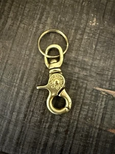 Vintage Levi's Messing Schlüsselanhänger Anhänger super selten 2,75 Zoll - Bild 1 von 4