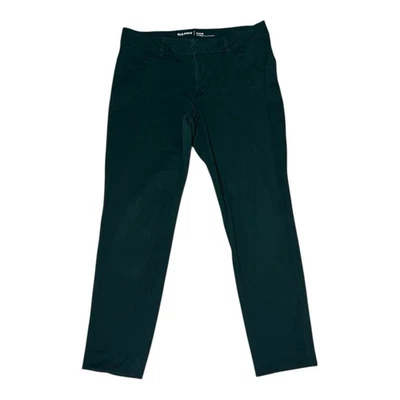 Pantalones Pixie para mujer Old Navy verdes 8 altos chinos rectos Foto 1 de 2