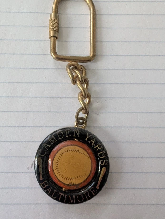 Camden Yards Baltimore Maryland Orioles keychain - Image 1 of 1
