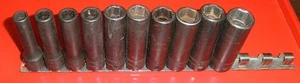 310SIMYA Snap-on 10 piezas 1/2" 6 puntos métrico Flank Drive® enchufe de impacto profundo Se... - Imagen 1 de 2