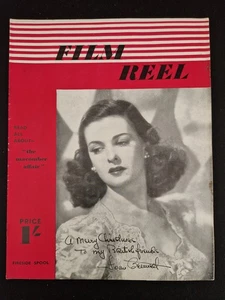 Film Reel Magazine - 1940's - Joan Bennett - (B23822) - Afbeelding 1 van 1