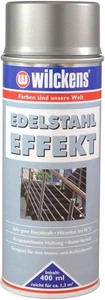 Dekospray Edelstahl-Silber Effekt 400 ml Wilckens Lackspray Lack Hochglanz - Bild 1 von 2