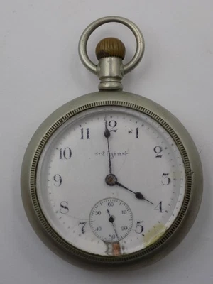 Vintage Elgin Grade 250 Model 5 17j Hand Wind Pocket Watch - Image 1 of 4