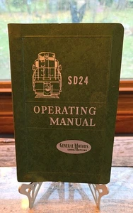 SD 24 Diesel Locomotive Operating Manual Second Edition 1959 General Motors - Picture 1 of 6