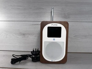 Pure Evoke H3 Portable DAB+/FM Radio - Bluetooth, 2 Alarms, Colour Display, Oak - Picture 1 of 13