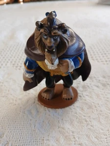 Disney Beauty and The Beast PVC BEAST 4” w / Cape Figure Cake Topper Toy - Picture 1 of 5