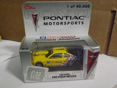 Racing Champions Warren Johnson Pro Stock 1 of 40,000  Limited Edition 1/64 - Image 1 of 4