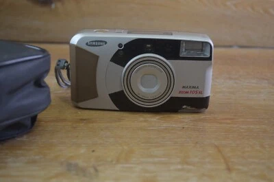 Cámara fotográfica Samsung Máxima Zoom 105XL 35 mm apuntar y disparar NO PROBADA Foto 1 de 4