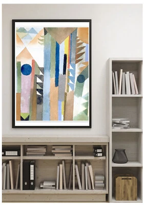 The Forest Paul Klee Vintage Painter Retro Poster Print Décor Art Picture A4 - Image 1 of 2