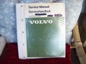 GENUINE VOLVO MECHANICS WORKSHOP REPAIR MANUALS FOR VOLVO 240 COMPLETE SET - Picture 1 of 10
