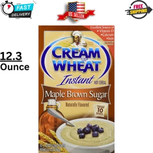 Cream of Wheat Instant Hot Cereal, Maple Brown Sugar, 12.3 Ounce (Pack Of 1) - Picture 1 of 6