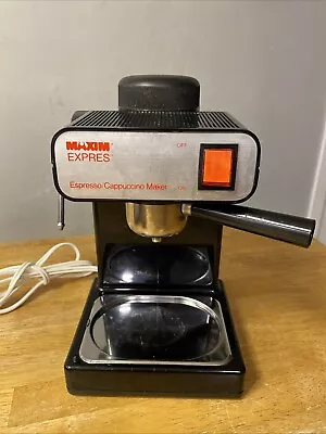 Máquina de café expresso e cappuccino Maxim Expres EX-102 sem garrafa. Testado - Imagem 1 de 4