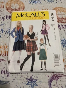 MCCALLS PATTERN 7141 Costume School Girl Size 6-14 - Picture 1 of 2