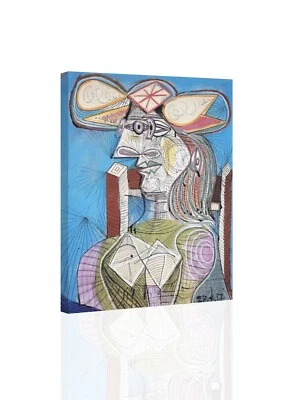 Pablo Picasso - Seated Woman, 1938 -  CANVAS or PRINT WALL ART - Image 1 of 2