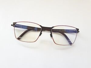 Ovvo Optics eyeglasses men sand tangerine angular titanium mod.6019 c137C NEW