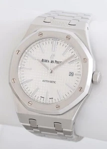 FULL SET Audemars Piguet Royal Oak Stainless Steel 41mm 15400ST.OO.1220ST.02.A - Picture 1 of 4