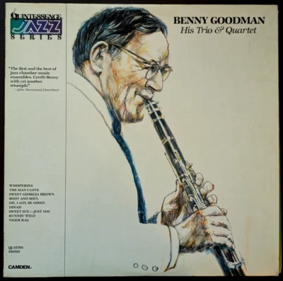 BENNY GOODMAN His Trio & Quartet BIG BAND SWING JAZZ LP Vinyl Record **FAST SHIP Foto 1 de 4
