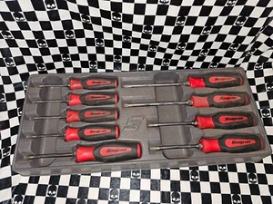 Snap-on SGDTX TORX Instinct Soft Grip Red Screwdriver T8-T45 Set of 9 - Bild 1 von 2