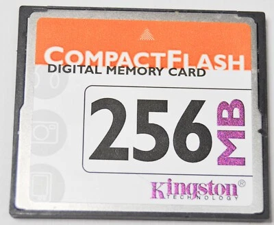 Kingston 256MB CompactFlash Memory Card - Image 1 of 2
