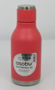 ASOBU V-ISOLIERTE 16 OZ EDELSTAHL-WASSERFLASCHE MIT SCHRAUBVERSCHLUSS - Bild 1 von 9