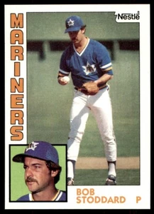 1984 TOPPS NESTLE - #439 BOB STODDARD SEATTLE MARINERS - Picture 1 of 2
