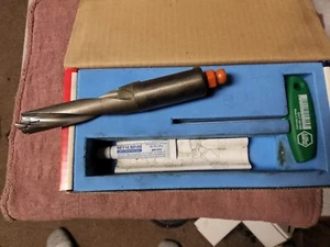 Mitsubishi 0.768"- 0.806" REPLACABLE TIP Coolant Thru Drill 1" Shank TAWSN0051 - Picture 1 of 5