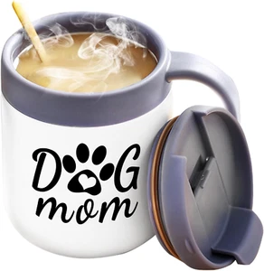 Gifts for Dog Mom 12Oz Dog Lover Mug for Women Her Funny Insulated Coffee Mug - Picture 1 of 9