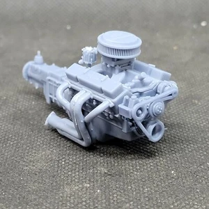 SBC 350ci Gen II model engine resin 3D printed 1:24-1:8 scale - Picture 1 of 12