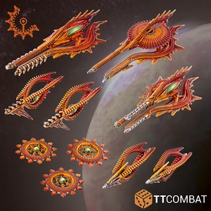Dropfleet Commander BNIB Shaltari Core Ships - Picture 1 of 8