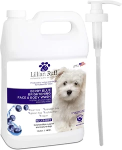 Berry Blue Brightening Face and Body Wash for Dogs - Blueberry Shampoo - Remove - Picture 1 of 12