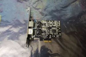 Syba SY-PEX24028 Dual LAN Ports 1000-Base T Gigabit Ethernet Card PCI Express x1 - Picture 1 of 3