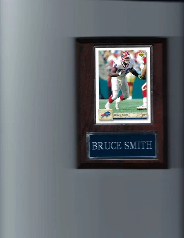 BRUCE SMITH PLAQUE BUFFALO BILLS FOOTBALL NFL   C Cover