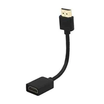 Cable de extensión HDMI macho a hembra adaptador corto HDMI extensor soporte 4K Foto 1 de 4