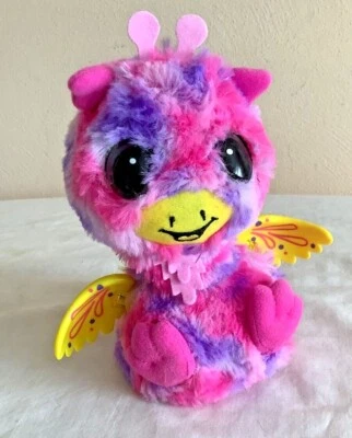 Spin Master Hatchimals Interactive Plush 6" Tall Pink/Purple Giraven Winged Toy - Image 1 of 4