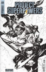 PROJECT SUPERPOWERS #1 1:10 BRONCEADO BLANCO Y NEGRO INCV - Imagen 1 de 1