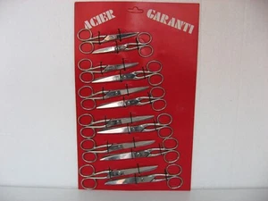 STOCK 12 FORBICI ACCIAIO INOX DOMUS QUALITE' ANNI '90 - Picture 1 of 1